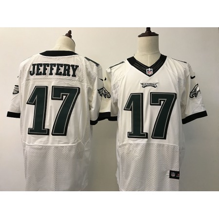 Men's Philadelphia Eagles #17 Alshon Jeffery White 2017 Elite Stitched NFL Jersey