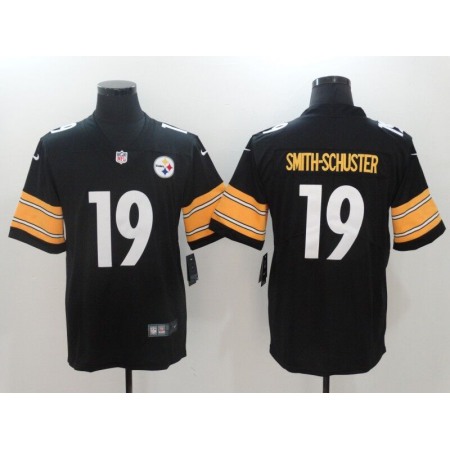 Men's Pittsburgh Steelers #19 JuJu Smith-Schuster Black Vapor Untouchable Limited Stitched NFL Jersey