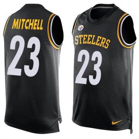 Steelers #23 Mike Black Team Color Men's Stitched NFL Limited Tank Top Jersey