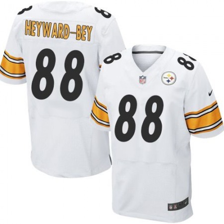 Steelers #88 Darrius Heyward-Bey White Men's Stitched NFL Elite Jersey