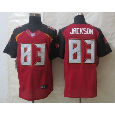Buccaneers #83 Vincent Jackson Red Team Color Men's Stitched NFL New Elite Jersey
