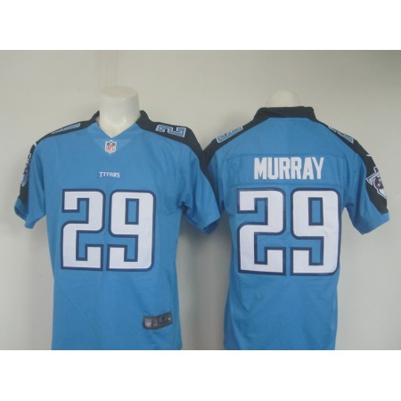 Men's Titans #29 DeMarco Murray Light Blue Limited Rush Stitched NFL Jersey