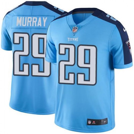 Titans #29 DeMarco Murray Light Blue Men's Stitched NFL Limited Rush Jersey
