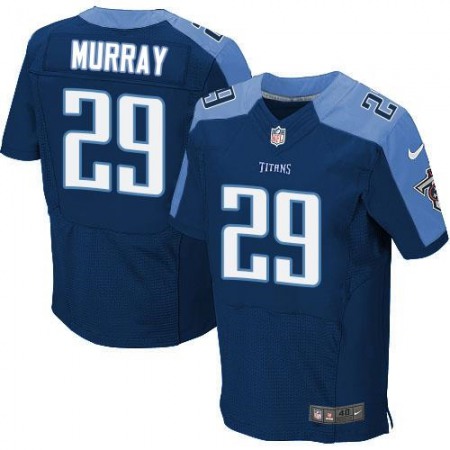 Titans #29 DeMarco Murray Navy Blue Alternate Men's Stitched NFL Elite Jersey