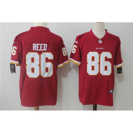Men's Washington Redskins #86 Jordan Reed Red Stitched NFL Vapor Untouchable Limited Jersey