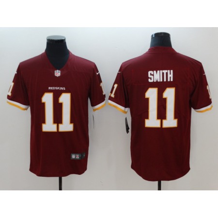 Men's Washington Redskins #11 Alex Smith Red Vapor Untouchable Limited NFL Jersey