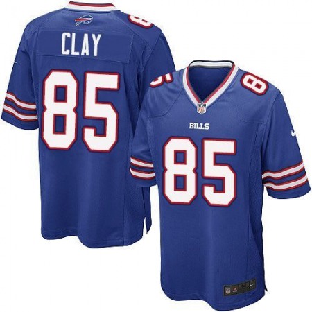 Bills #85 Charles Clay Royal Blue Team Color Youth Stitched NFL New Elite Jersey