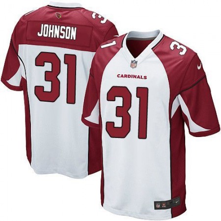 Cardinals #31 David Johnson White Youth Stitched NFL Elite Jersey