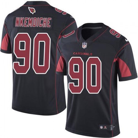 Cardinals #90 Robert Nkemdiche Black Youth Stitched NFL Limited Rush Jersey