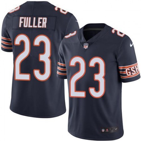 Bears #23 Kyle Fuller Navy Blue Youth Stitched NFL Limited Rush Jersey