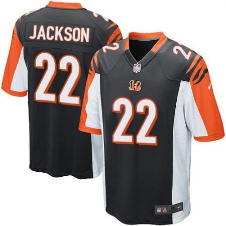 Bengals #22 William Jackson Black Team Color Youth Stitched NFL Elite Jersey