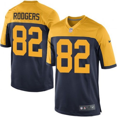 Packers #82 Richard Rodgers Navy Blue Alternate Youth Stitched NFL New Elite Jersey