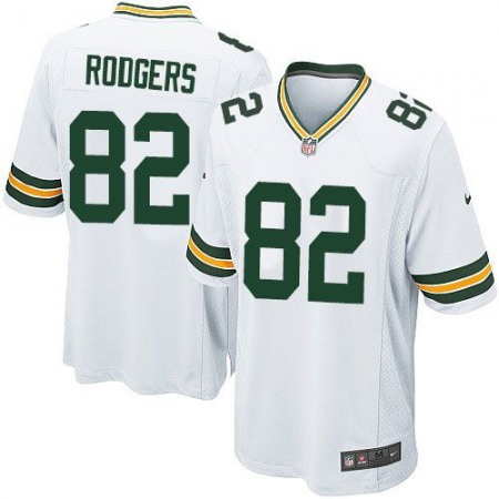 Packers #82 Richard Rodgers White Youth Stitched NFL Elite Jersey