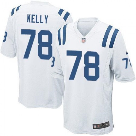 Colts #78 Ryan Kelly White Youth Stitched NFL Elite Jersey