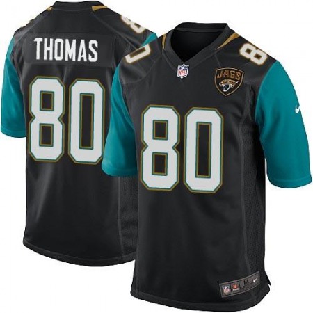 Jaguars #80 Julius Thomas Black Alternate Youth Stitched NFL Elite Jersey