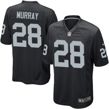 Raiders #28 Latavius Murray Black Team Color Youth Stitched NFL Elite Jersey