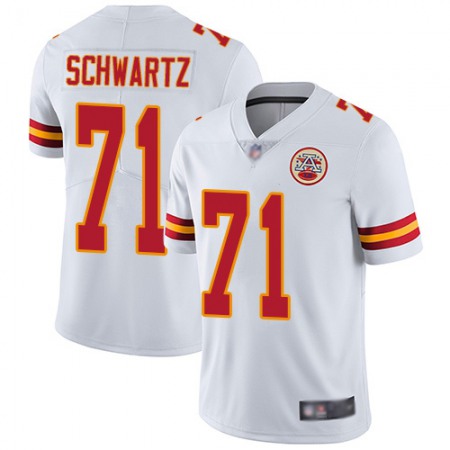 Youth Kansas City Chiefs #71 Schwart White Vapor Untouchable Limited Stitched NFL Jersey