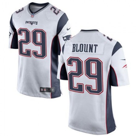 Patriots #29 LeGarrette Blount White Youth Stitched NFL New Elite Jersey