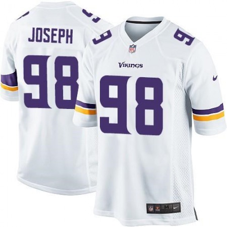 Vikings #98 Linval Joseph White Youth Stitched NFL Elite Jersey