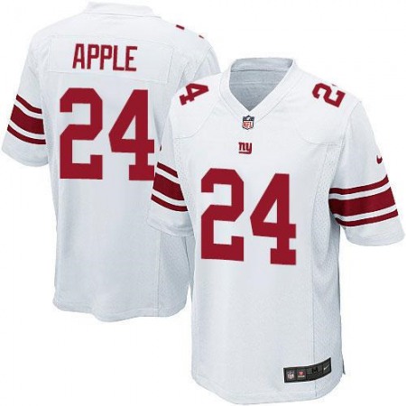 Giants #24 Eli Apple White Youth Stitched NFL Elite Jersey