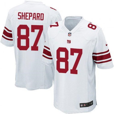 Giants #87 Sterling Shepard White Youth Stitched NFL Elite Jersey