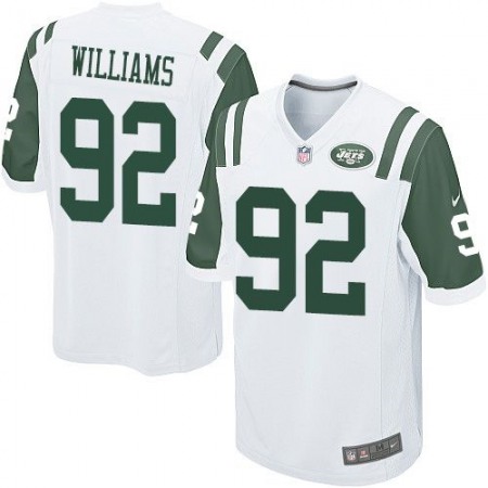 Jets #92 Leonard Williams White Youth Stitched NFL Elite Jersey