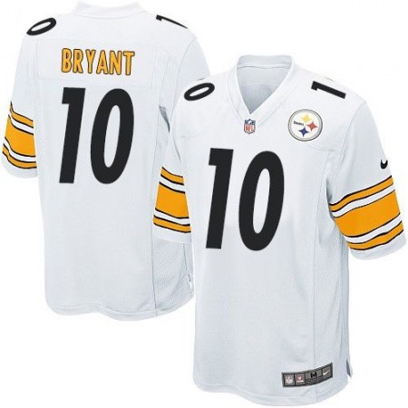 Steelers #10 Martavis Bryant White Youth Stitched NFL Elite Jersey