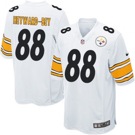 Steelers #88 Darrius Heyward-Bey White Youth Stitched NFL Elite Jersey