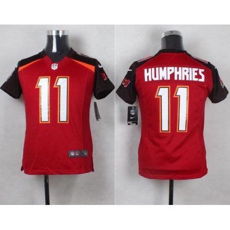 Buccaneers #11 Adam Humphries Red Team Color Youth Stitched NFL New Elite Jersey
