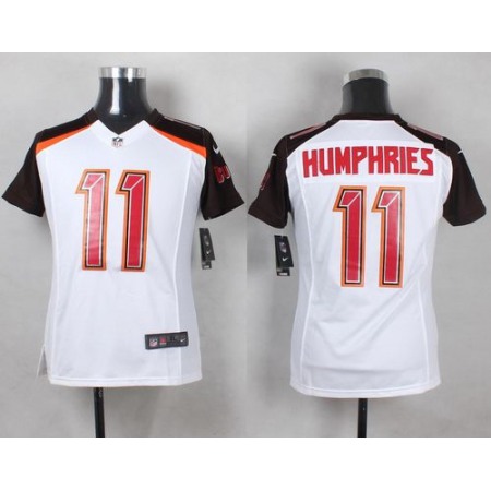 Buccaneers #11 Adam Humphries White Youth Stitched NFL New Elite Jersey
