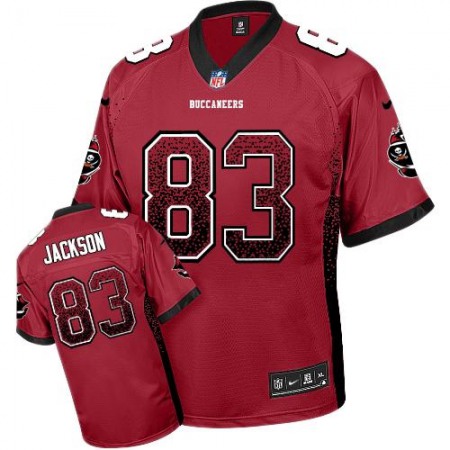 Buccaneers #83 Vincent Jackson Red Team Color Youth Stitched NFL Elite Drift Fashion Jersey