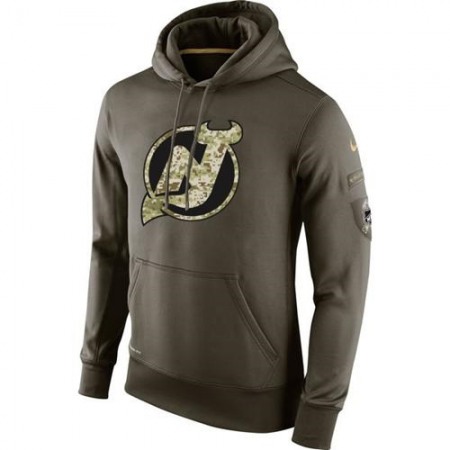 Men's New Jersey Devils Salute To Service NHL Hoodie