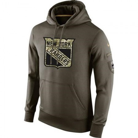 Men's New York Rangers Salute To Service NHL Hoodie