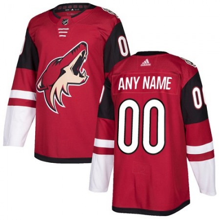 Men's Arizona Coyotes Personalized Authentic Red Home Stitched NHL Jersey