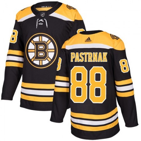 Men's Boston Bruins #88 David Pastrnak Black Stitched NHL Jersey