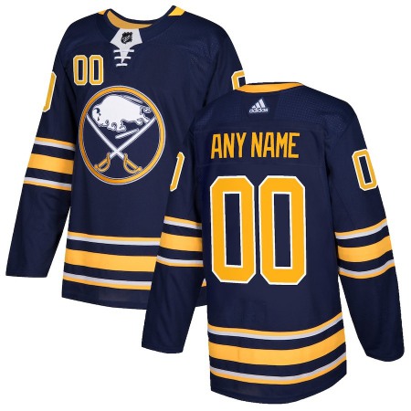 Men's Buffalo Sabres Personalized Authentic Navy Home Stitched NHL Jersey