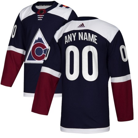 Men's Colorado Avalanche Personalized AuthenticNavy Home Stitched NHL Jersey