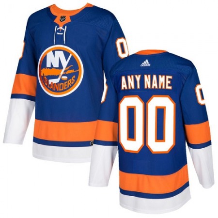 Men's New York Islanders Personalized Authentic Royal Blue Home Stitched NHL Jersey