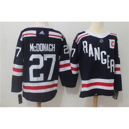 Men's New York Rangers #27 Ryan McDonagh Navy 2018 Winter Classic Authentic Stitched NHL Jersey