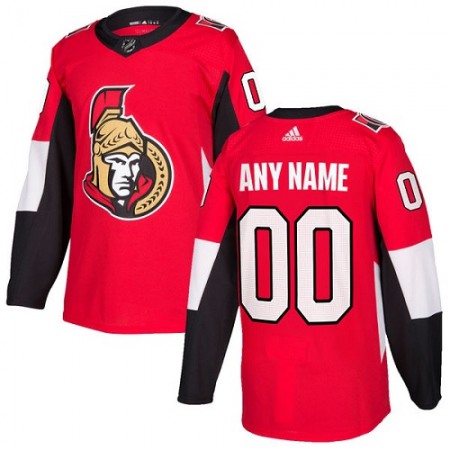 Men's Ottawa Senators Personalized Authentic Red Home Stitched NHL Jersey