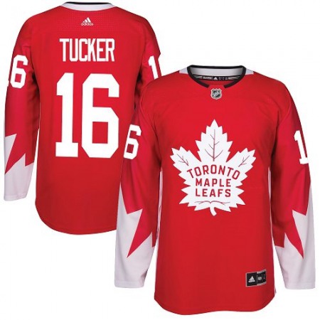 Men's Toronto Maple Leafs #16 Marner Red Canada Stitched NHL Jersey