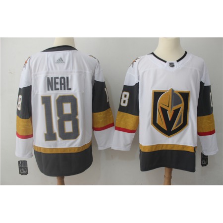 Men's Vegas Golden Knights #18 James Neal White Stitched NHL Jersey