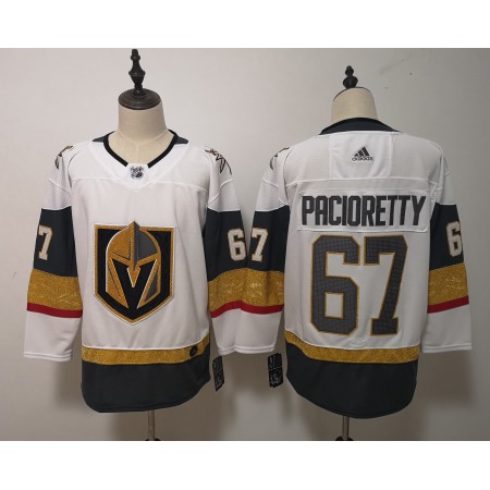 Men's Vegas Golden Knights #67 Max Pacioretty White Stitched NHL Jersey