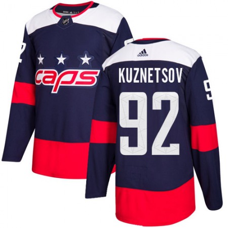 Men's Washington Capitals #92 Evgeny Kuznetsov Navy 2018 NHL Stadium Series Authentic Pro Stitched Jersey