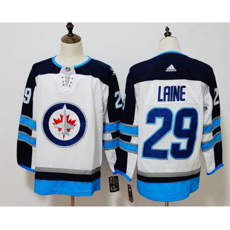 Men's Winnipeg Jets #29 Patrik Laine White Stitched NHL Jersey