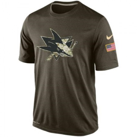 Men's San Jose Sharks Salute To Service Dri-FIT T-Shirt