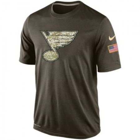 Men's St. Louis Blues Salute To Service Dri-FIT T-Shirt