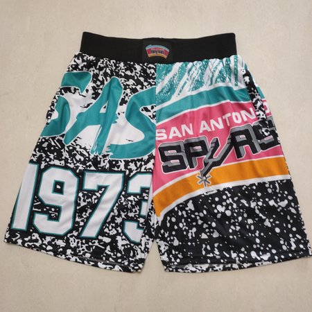 San Antonio Spurs Black Shorts San Antonio Spurs Black Shorts